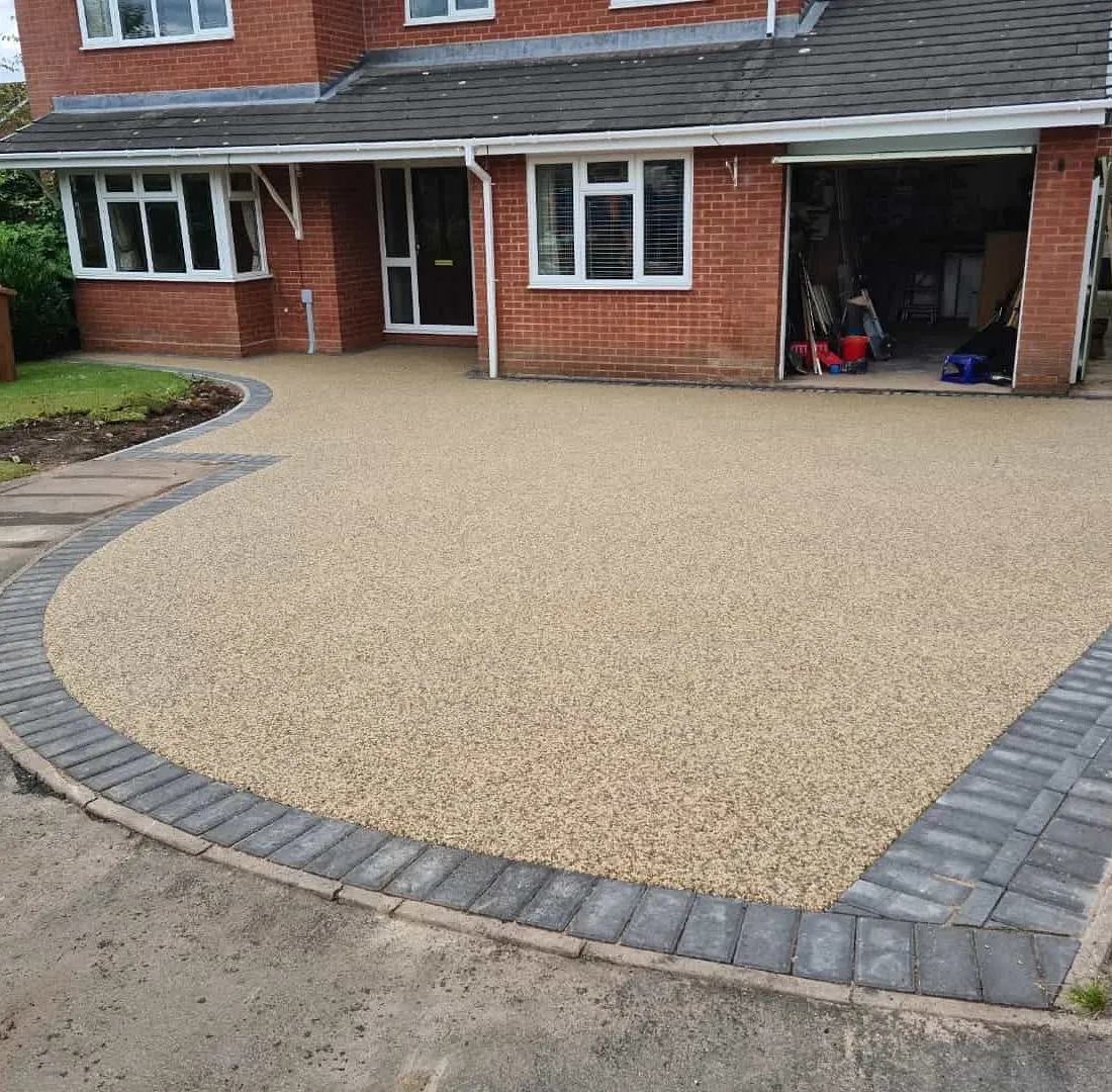 resin driveway